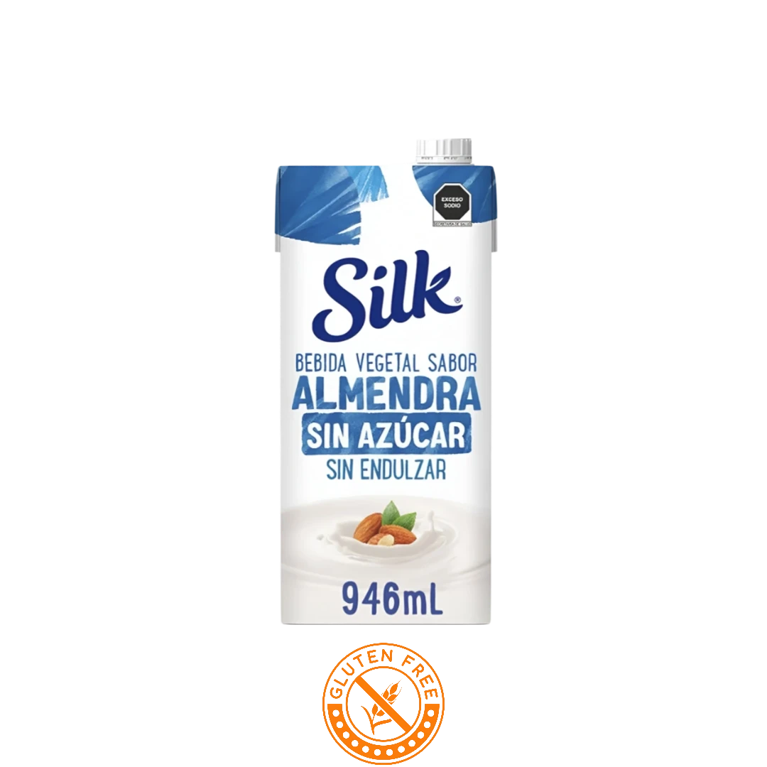 Bebida de Almendra sin Azúcar Silk 946ml