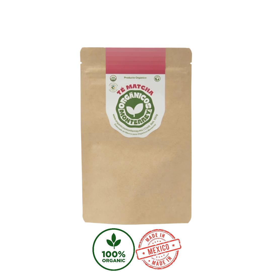 Té Matcha Orgánico Organicos Monterrey 100g