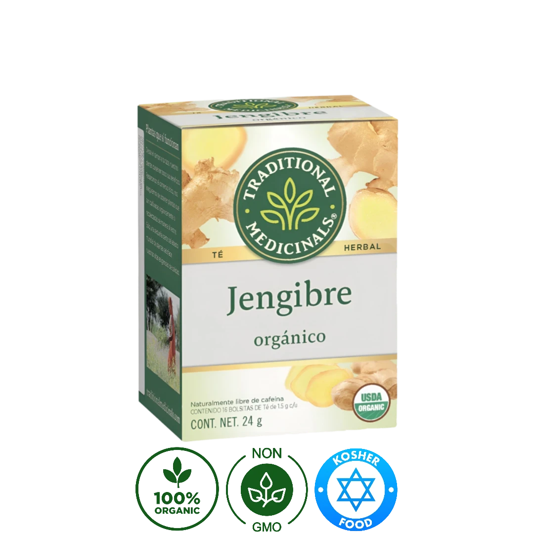 Té Orgánico de Jengibre Traditional Medicinals 24g