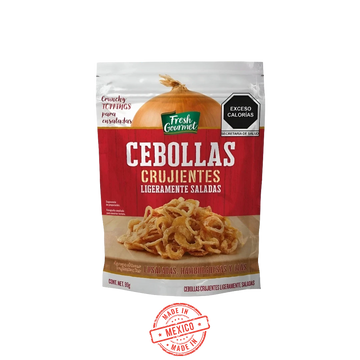 Cebollas Crujientes Ligeramente Saladas Fresh Gourmet 99g