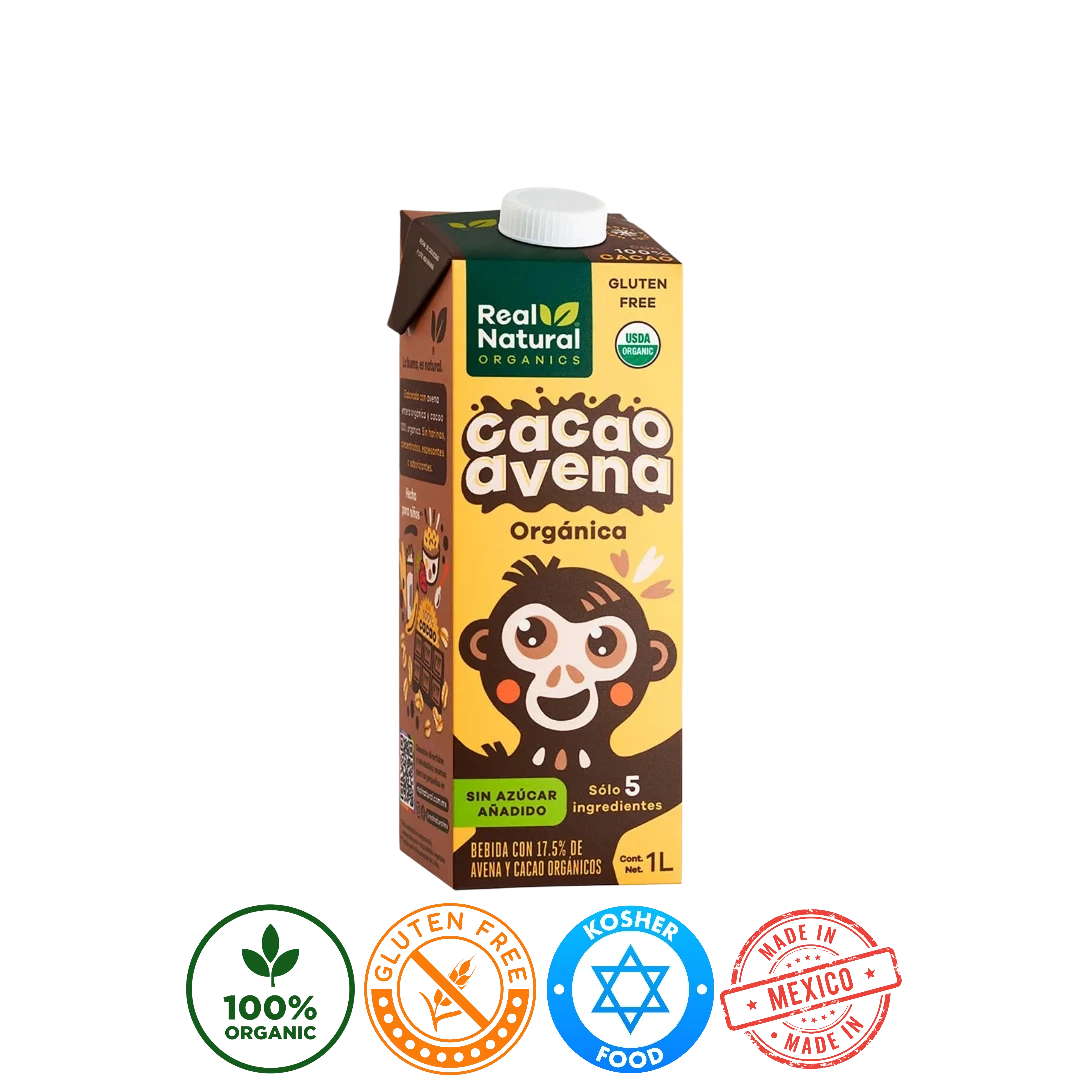 Bebida Real Natural sabor Avena Chocolate 1L