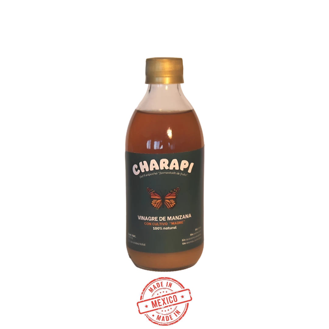 Vinagre de Manzana con Cultivo Madre Charapi 350ml