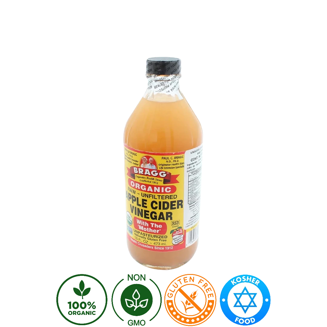 Vinagre de Manzana Orgánico Bragg 473ml
