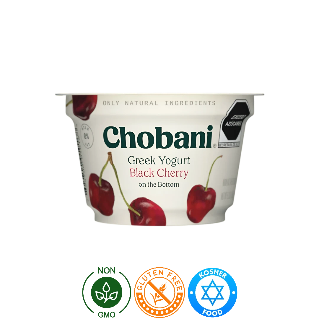 Yogurt Griego Cereza Negra Chobani 150g