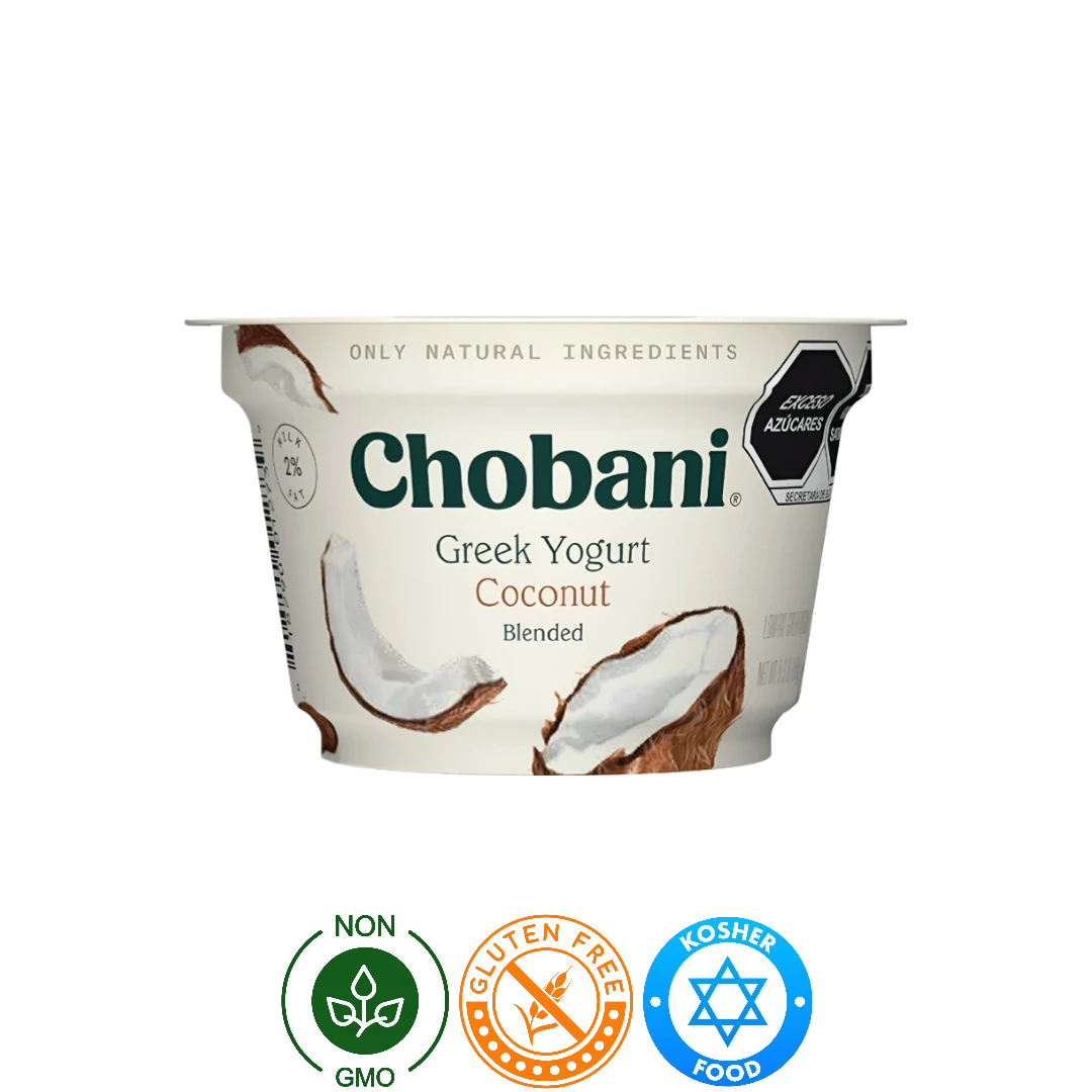 Yogurt Griego Coco 2% Chobani 150g