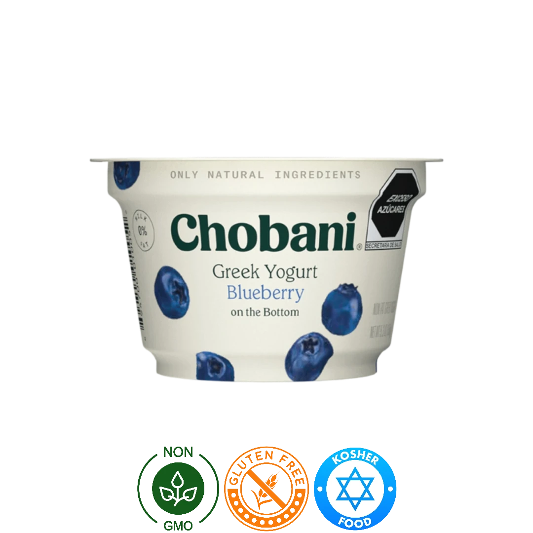 Yogurt Griego Mora Azul 0% Chobani 150g