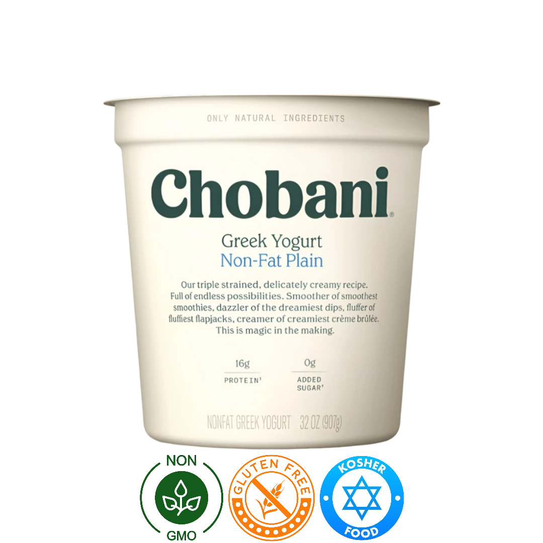 Yogurt Griego Natural Sin Grasa Chobani
