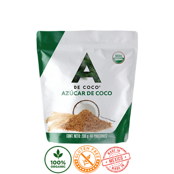 Azúcar de Coco Orgánica A de Coco 200g