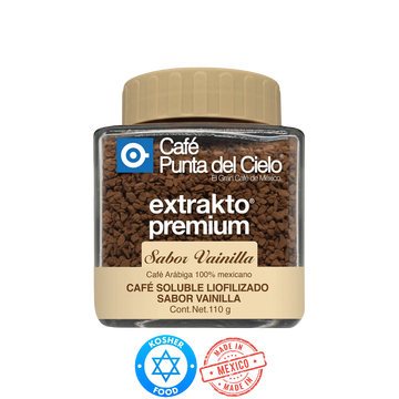 Café Liofilizado Vainilla Punta del Cielo 110g