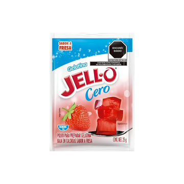 Gelatina Light Fresa Jell-O 25g