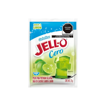 Gelatina Light Limón Jell-O 25g