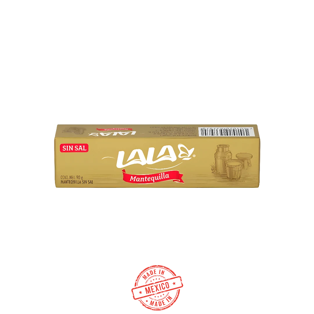 Mantequilla Barra Sin Sal Lala 90g