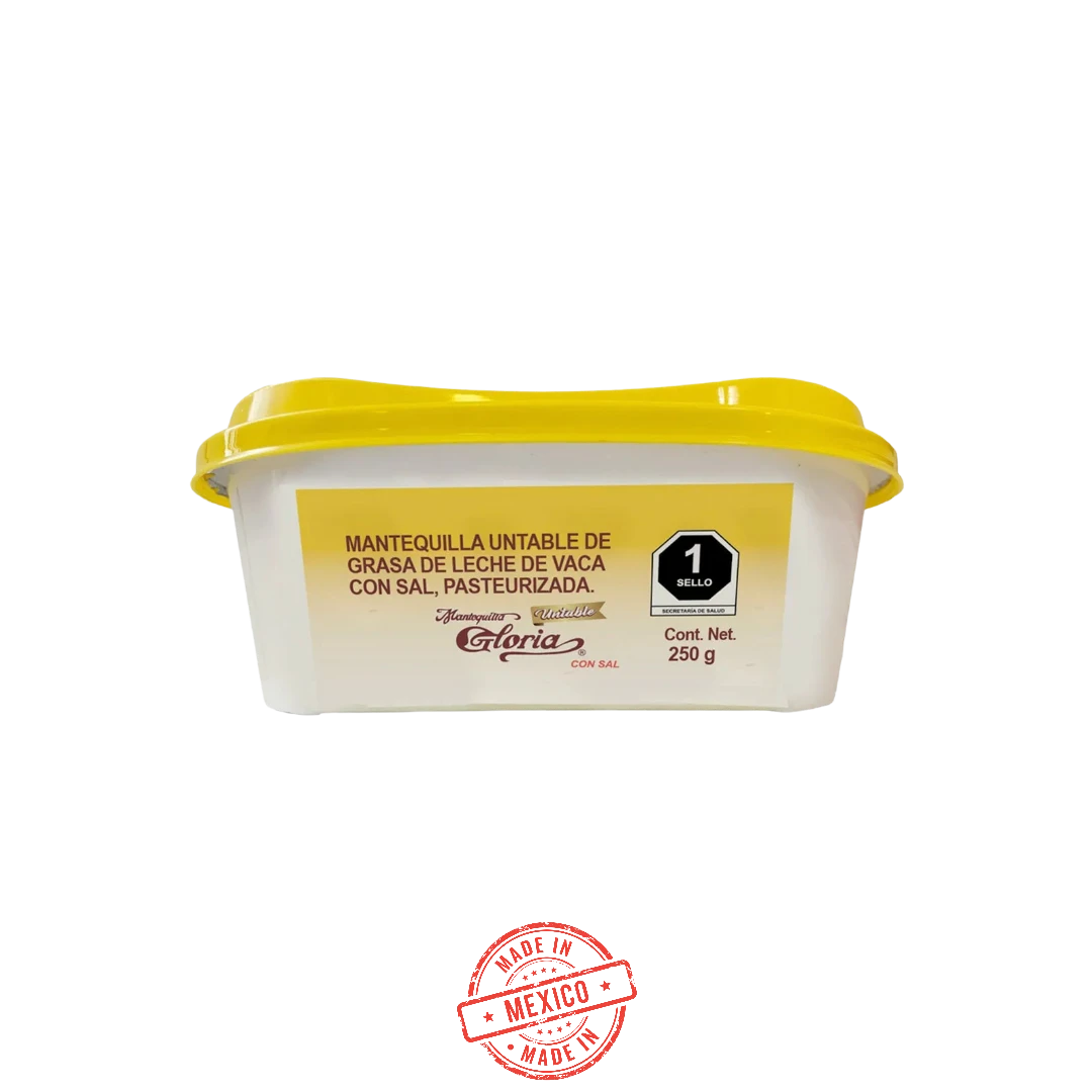 Mantequilla en Barra Con Sal Gloria 350g