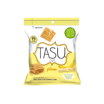 Chips de Plátano Deshidratado TASU 28g