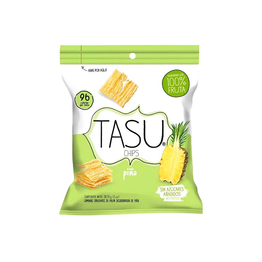 Chips de Piña Deshidratado TASU 28g