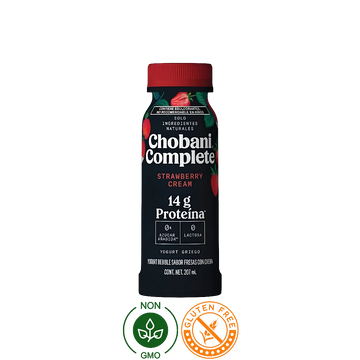 Yogurt Bebible Fresas con Crema Chobani Complete 207ml