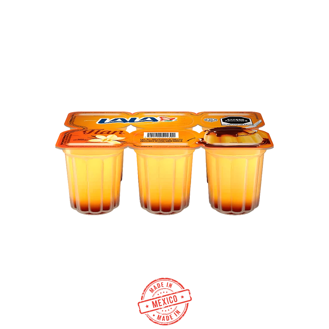 Flan Vainilla Lala 6pz de 100g