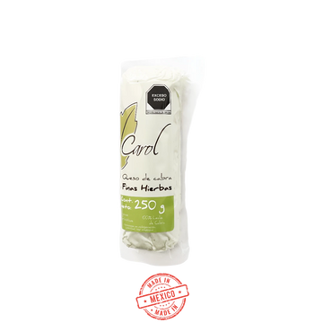 Queso de Cabra a las Finas Hierbas Carol 280g