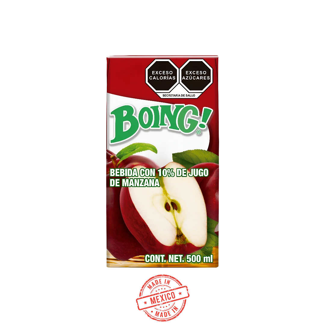 Jugo de Manzana Boing 500ml