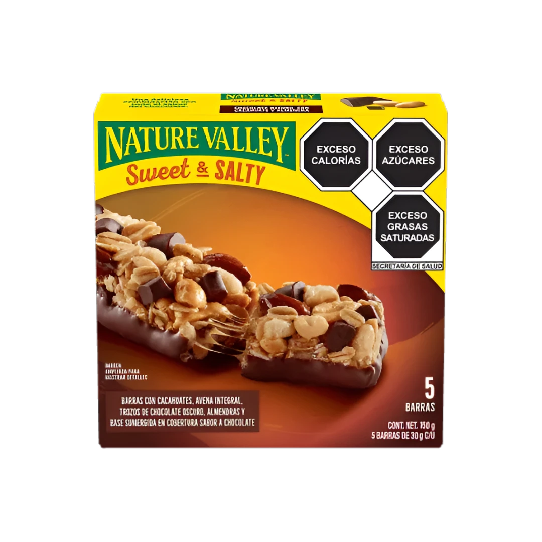 Barras de Granola Sweet and Salty Chocolate Nature Valley 5 pz