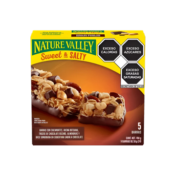 Barras de Granola Sweet and Salty Chocolate Nature Valley 5 pz