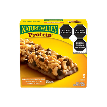 Barras de Granola Protein Chocolate Nature Valley 5 pz