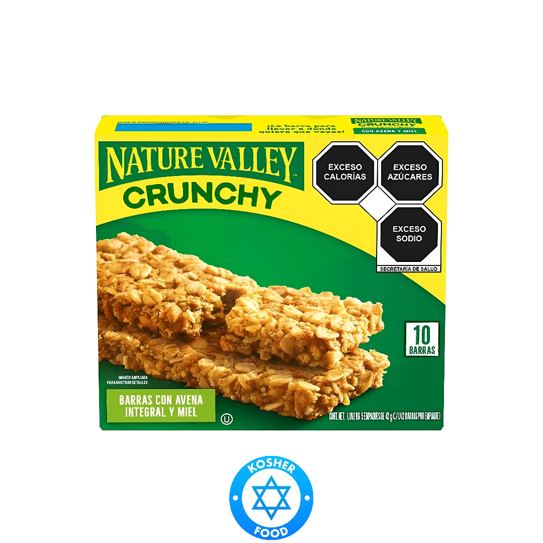Barras de Granola Crunchy Miel Nature Valley 10 Pz