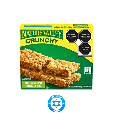 Barras de Granola Crunchy Miel Nature Valley 10 Pz