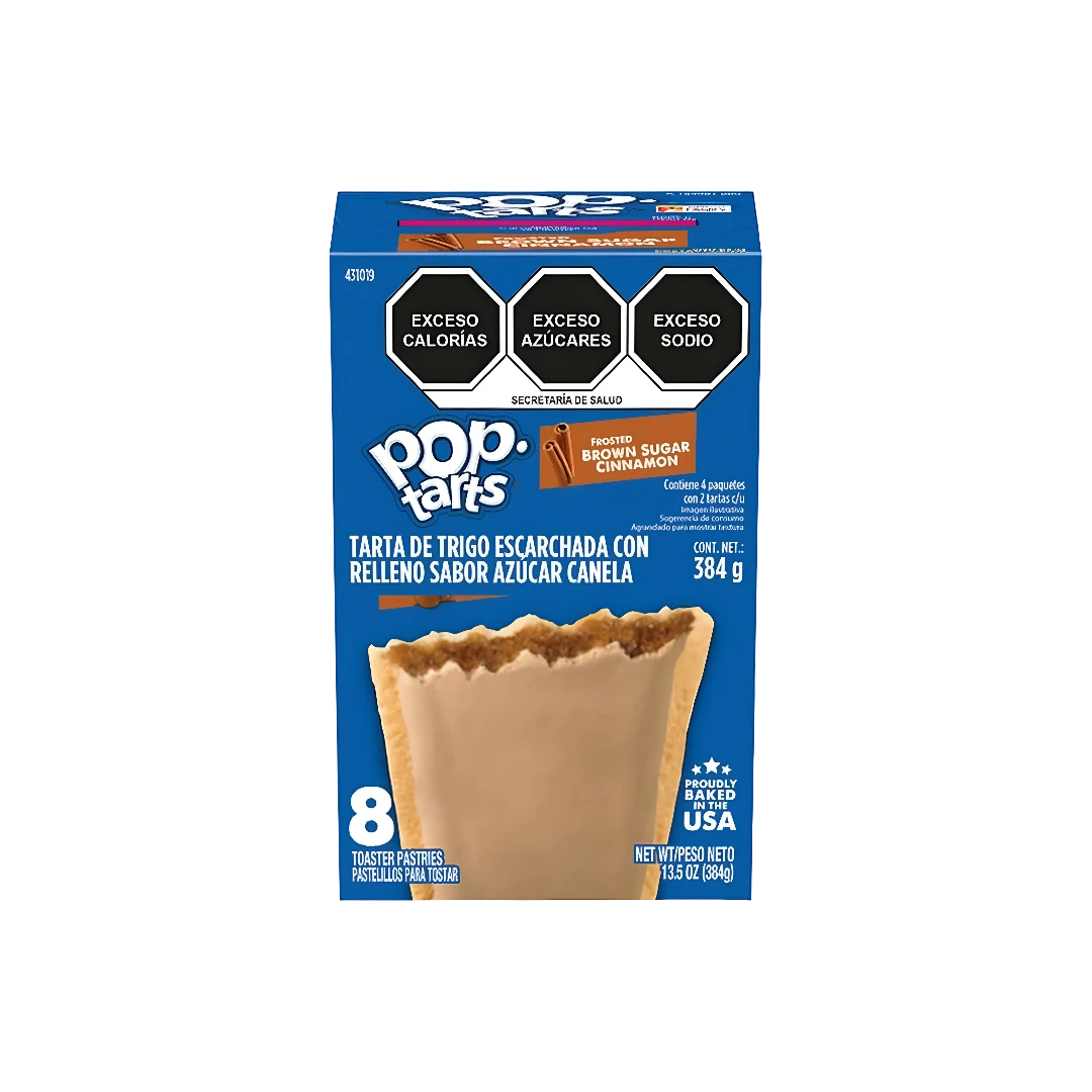 Brown Sugar Pop Tarts Kelloggs 384g