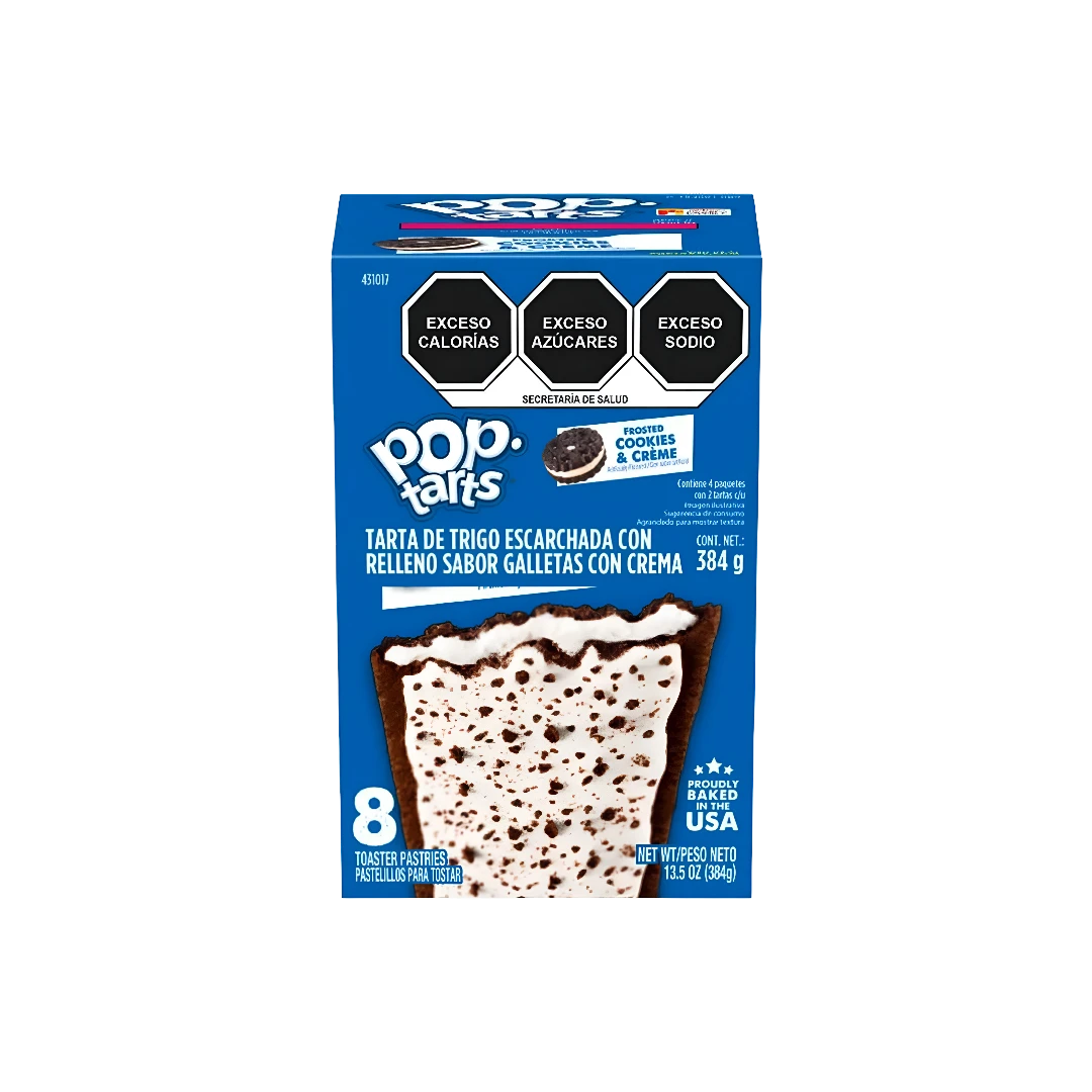 Cookies and Cream Pop Tarts Kelloggs 384g