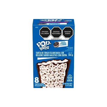 Cookies and Cream Pop Tarts Kelloggs 384g