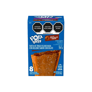 Chocolate Fudge Pop Tarts Kelloggs 384g