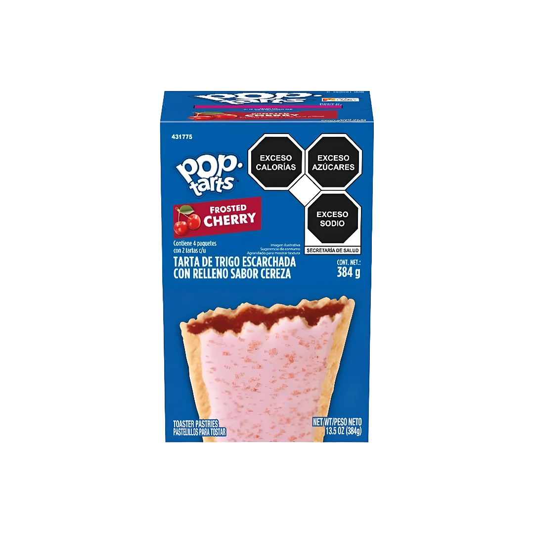 Frosted Cherry Pop Tarts Kelloggs 384g