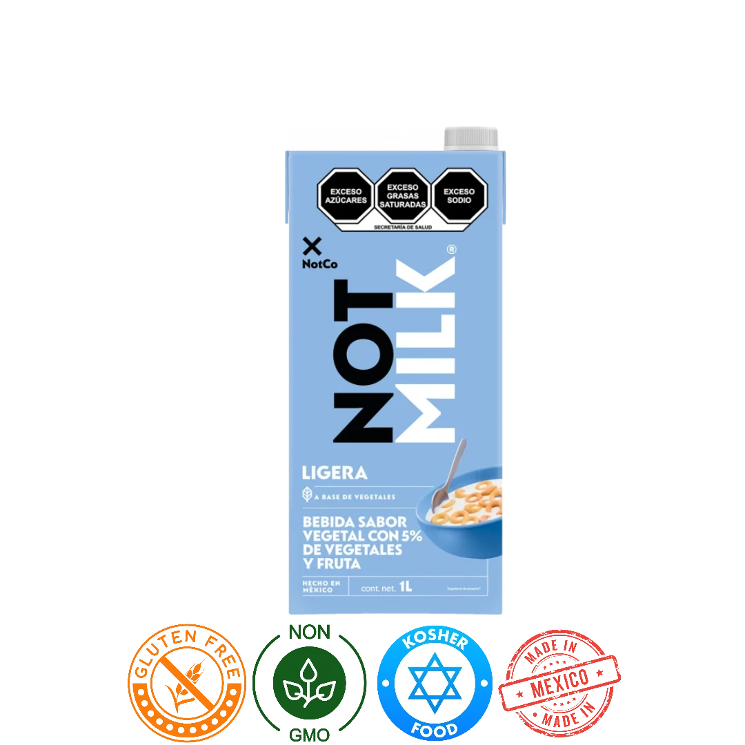 Leche Vegetal Ligera NotMilk 1L