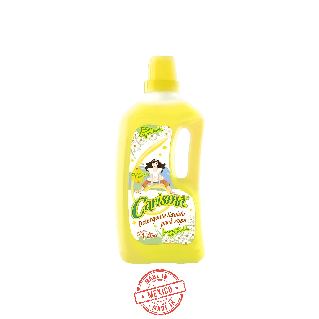 Detergente Líquido Frescura Agradable Carisima 1L