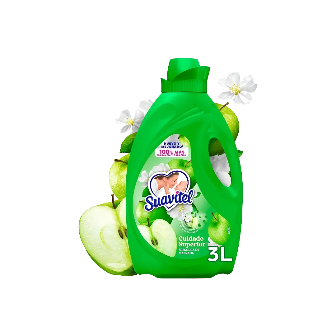 Suavizante Frescura de Manzana Suavitel 3L