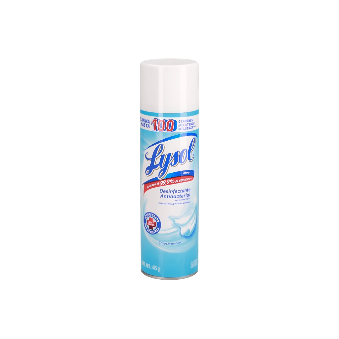 Aerosol Desinfectante Crisp Linen Lysol 475g
