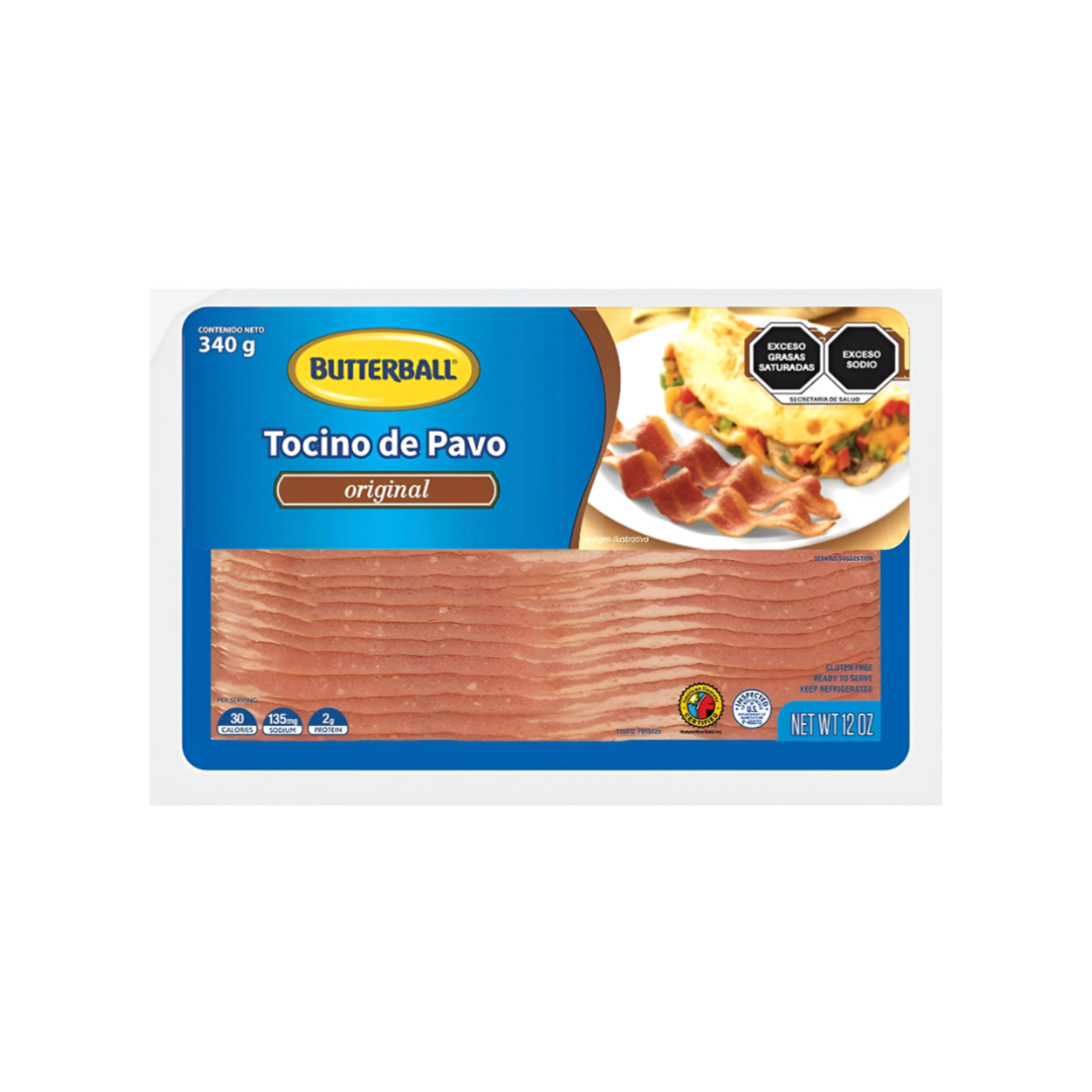 Tocino de Pavo Butterball 340g