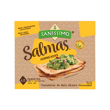 Salmas Horneadas Sanissimo 8 Paquetes